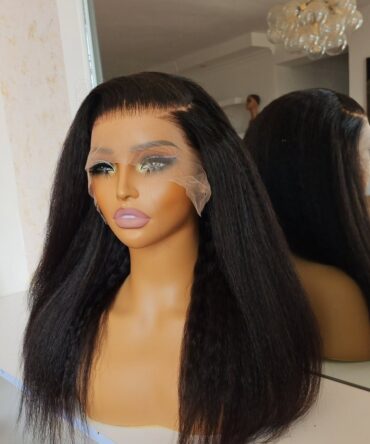 20’ kinky Straight - Natural black